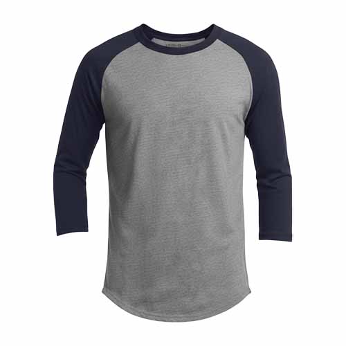 Heather Grey Navy
