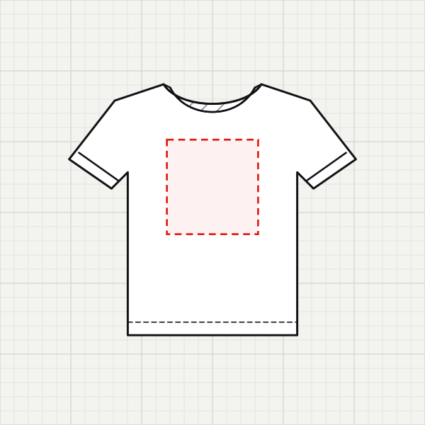 T-Shirts line drawing