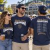 Brewers Champs Shirt Roster Tee Father's Day Gift, friends wearing the same print