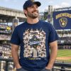 Brewers World Series Shirts for Men and Women Unisex, worn by a male model