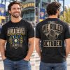 Milwaukee Brewers World Series Champions We Ruled October, male model front and back view