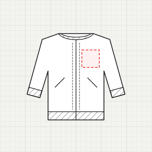 Jackets line drawing
